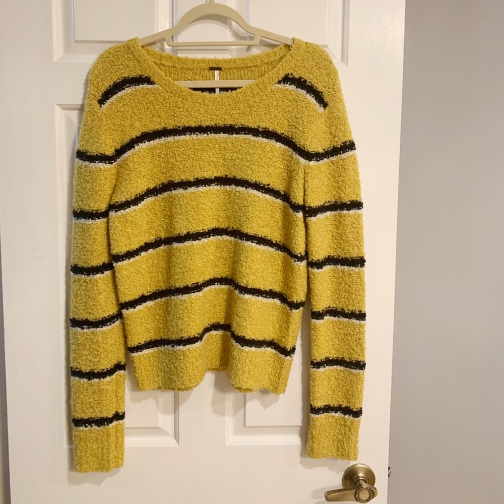 brand new cozy free people sweater